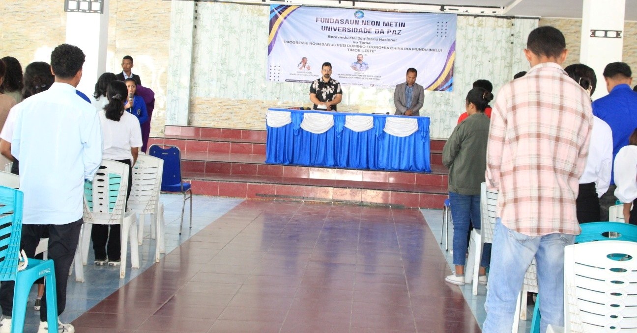 SENADU ESTUDANTIL GERAL ORGANIZA SEMINARIU NASIONAL