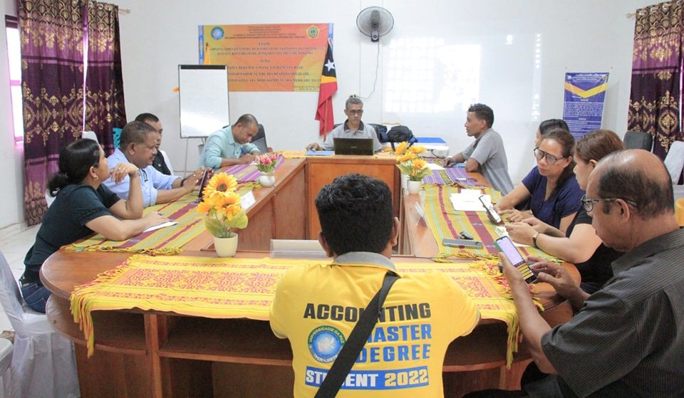 XEFE PROGRAMA MESTRADU KONTABILIDADE KONVOKA REUNIAUN HO ESTUDANTE MESTRADU KONTABILIDADE