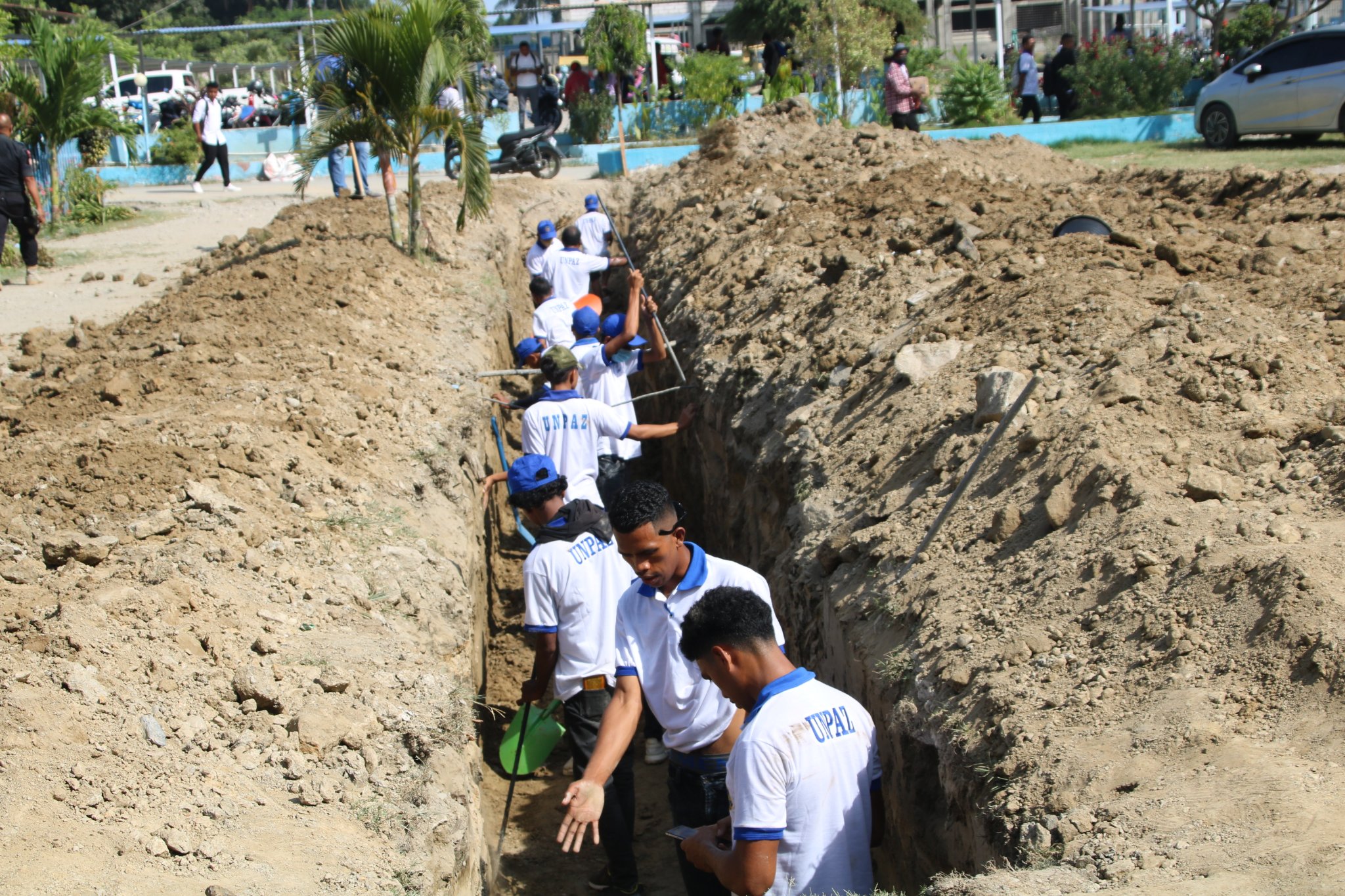 UNPAZ-ESTUDANTE ESTAJIADU/A HAHU HALO ONA KONSTRUSAUN BA PERESAPAN IHA KAMPUS CENTRAL