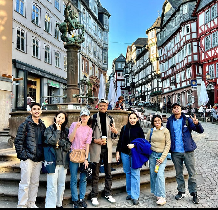 UNPAZ STUDENTS BEGIN ERASMUS EXCHANGE SEMESTER AT MARBURG UNIVERSITY, GERMANY